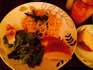 boogaloo cafe四条店パスタセット