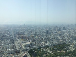 ハルカス300の60階の景色