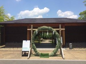 夏越しの祓・茅の輪くぐり