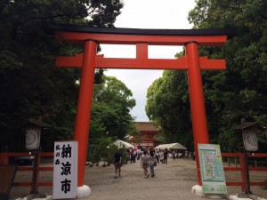 下鴨神社・蛍の茶会17時ごろの様子