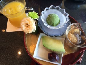 小倉山荘カフェ・デザート