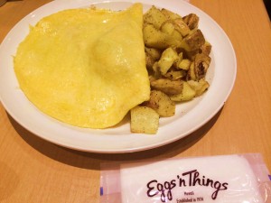 Eggs 'n Thingsのオムレツ