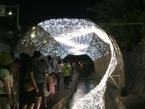 京の七夕　光の天の川2