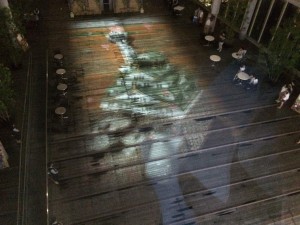 あべのハルカス　HARUKAS 300 光と音のShow2