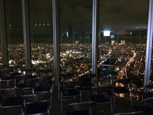 あべのハルカス花火大会の座席